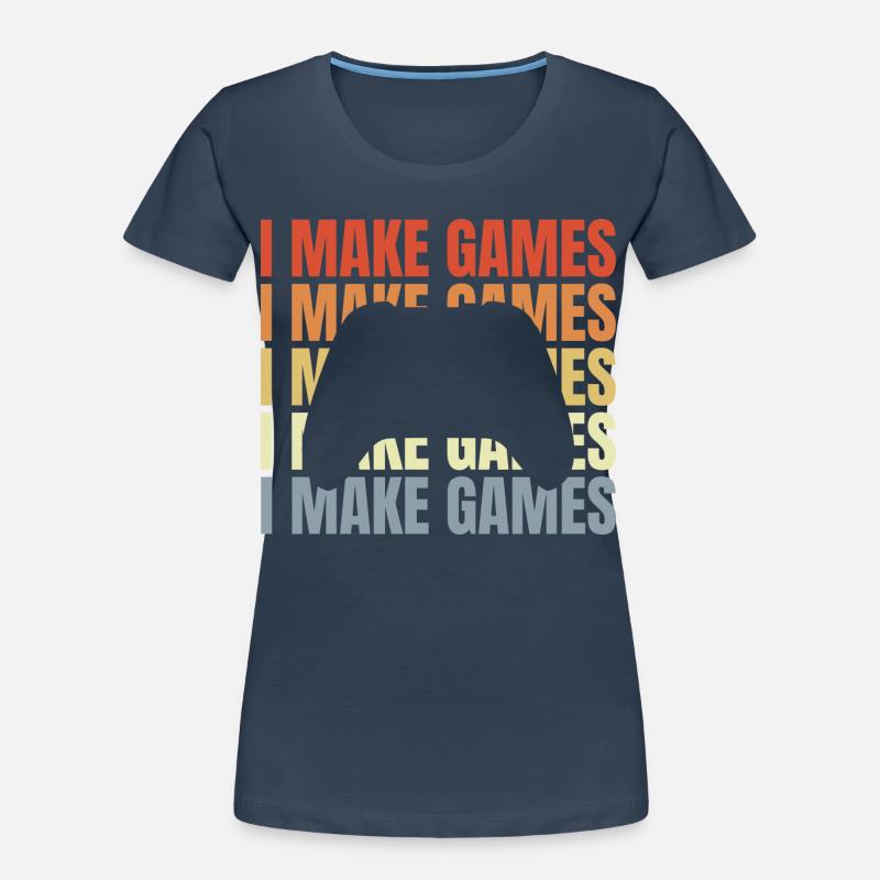 Game Developer Saying Women's Premium Organic T-Shirt