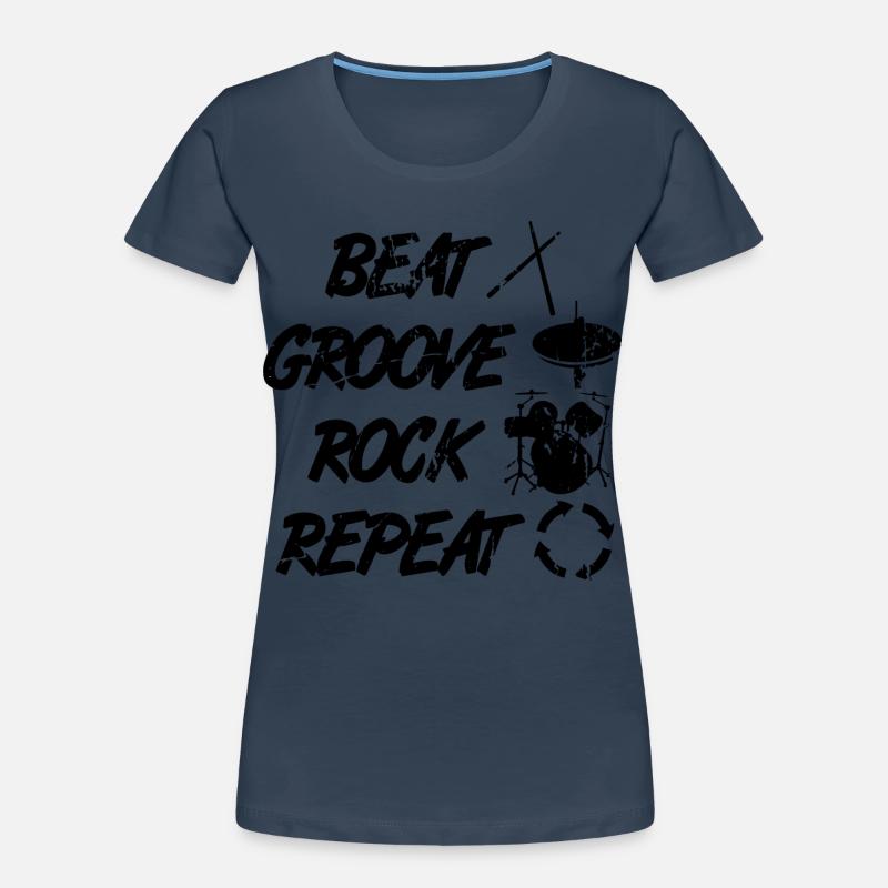 Percussion Techniques Women's Premium Organic T-Shirt