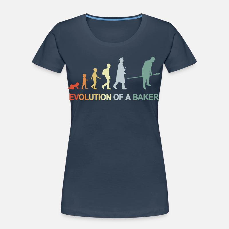 Vintage Baker Evolution Women's Premium Organic T-Shirt