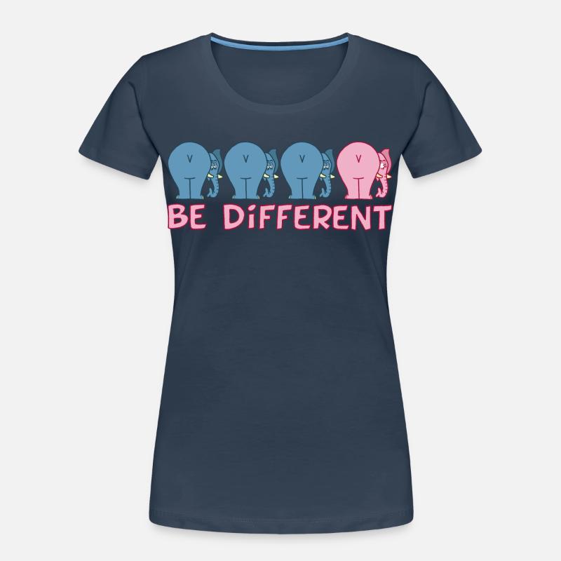A different elephant Women's Premium Organic T-Shirt