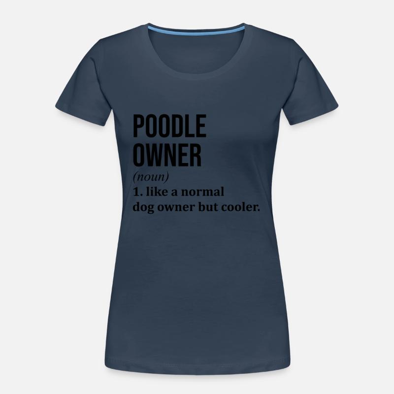 Caniche T-shirt bio Premium Femme