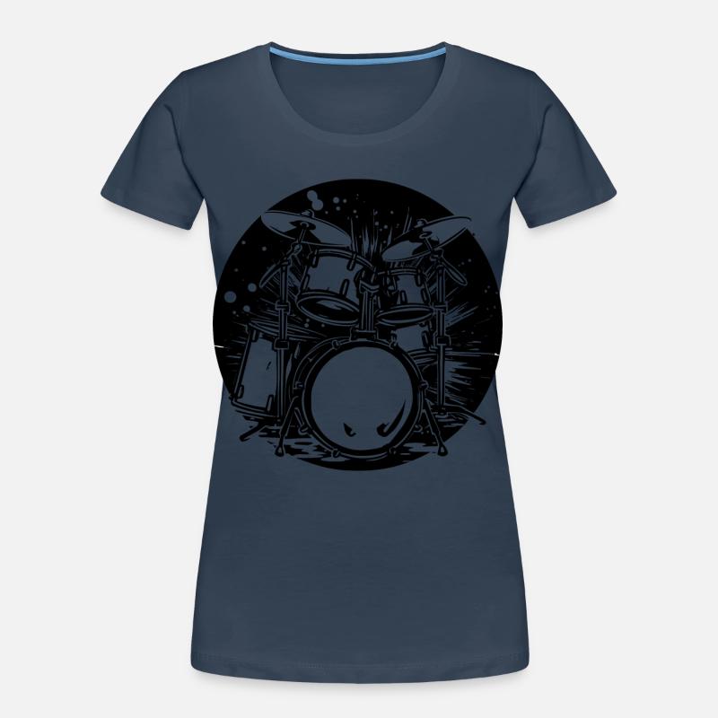 Drum Graphics Women's Premium Organic T-Shirt