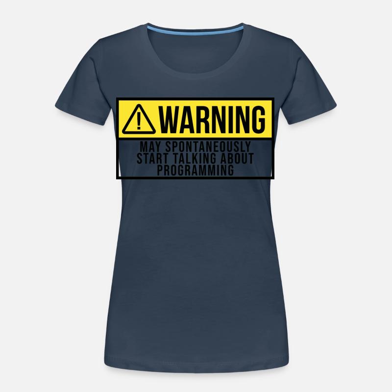 Programmieren Frauen Premium Bio T-Shirt