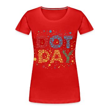 DOT-TAG - Frauen Premium Bio T-Shirt -  - Vorne - Mia (176cm)