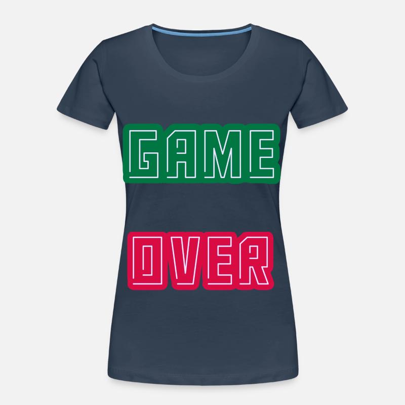 Game Over, Completion Level Unlocked Women's Premium Organic T-Shirt