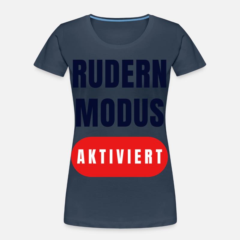 Rudder Mode Enabled Women's Premium Organic T-Shirt