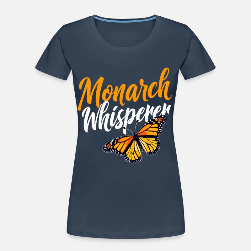 Papillon, murmure à l’oreille du monarque, entomologiste T-shirt bio Premium Femme