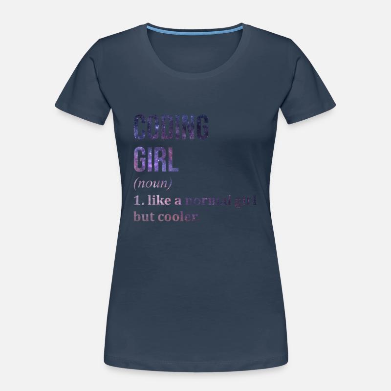 Coding Women's Premium Organic T-Shirt