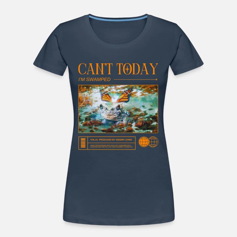 Mode marais activé - pas de rendez-vous, seulement marais T-shirt bio Premium Femme