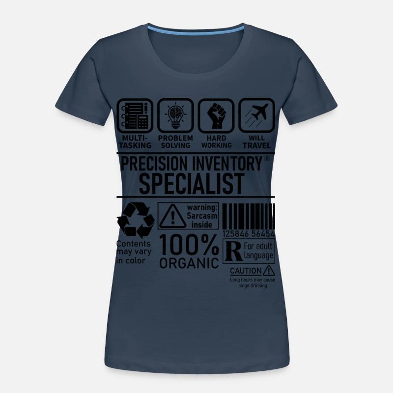 Spécialiste de l’inventaire de précision multitâche T-shirt bio Premium Femme