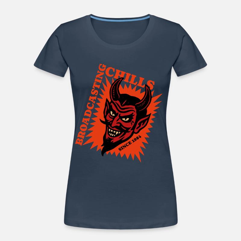 Broadcasting Chills - Devil - Teufel Women's Premium Organic T-Shirt