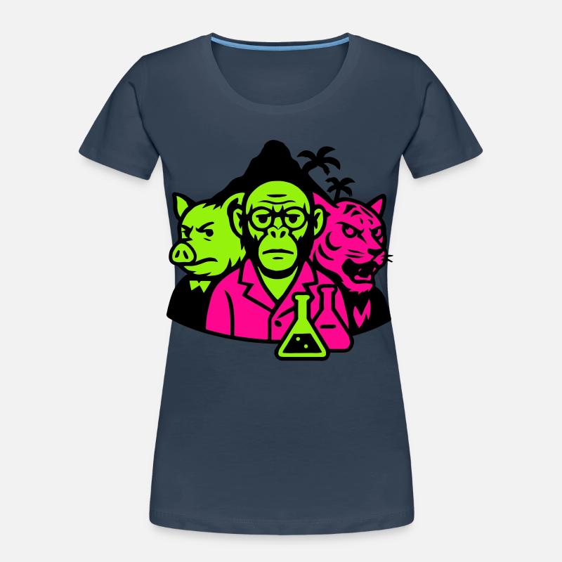 Île étrange T-shirt bio Premium Femme
