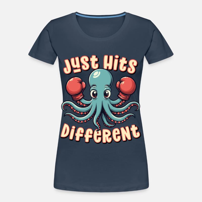 Frappe simplement différemment T-shirt bio Premium Femme