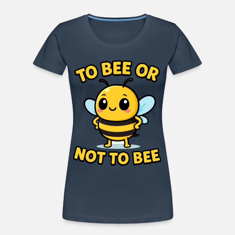 Biene oder nicht Biene Frauen Premium Bio T-Shirt