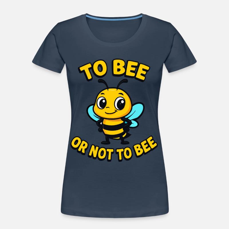 Biene oder nicht Biene Frauen Premium Bio T-Shirt