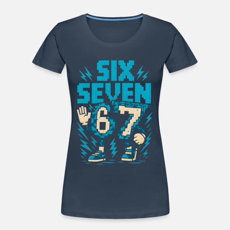 67 Pixel Flash Retro Women's Premium Organic T-Shirt