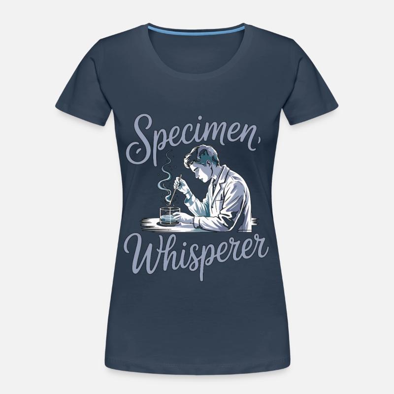 Lab Technician Specimen Whisperer Phlebotomist Frauen Premium Bio T-Shirt