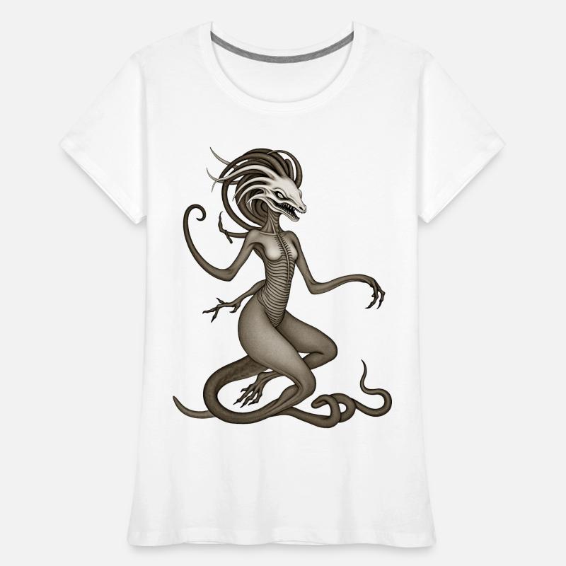 BUG #4 - dark hell T-shirt bio Premium Femme