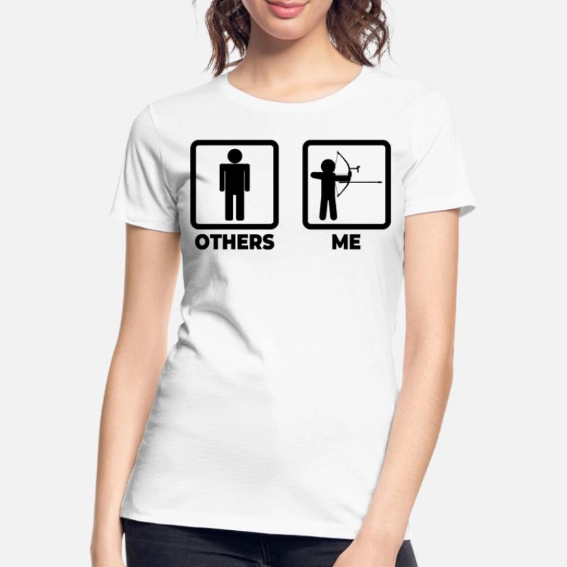 Funny archer Women's Premium Organic T-Shirt