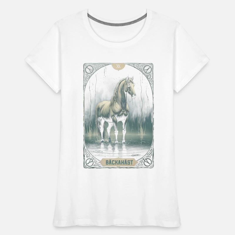 Bäckahäst Mythological Creatures Women's Premium Organic T-Shirt