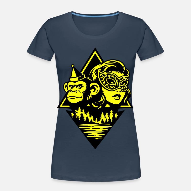 Pulp Duo Frauen Premium Bio T-Shirt
