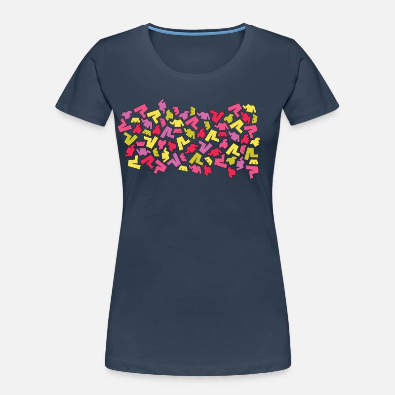 Cool clothing pattern  Women's Premium Organic T-Shirt