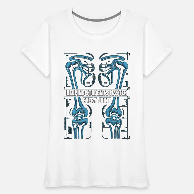 PT Educator Helping Students Master Physiotherapy Women's Premium Organic T-Shirt