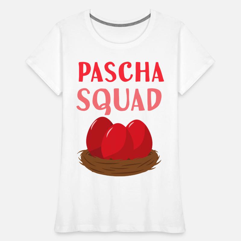 Greek Easter Pascha Squad Orthodox Easter Women's Premium Organic T-Shirt