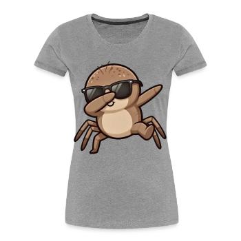 Dabbing Spider - Women's Premium Organic T-Shirt -  - Front - Mia (176cm)