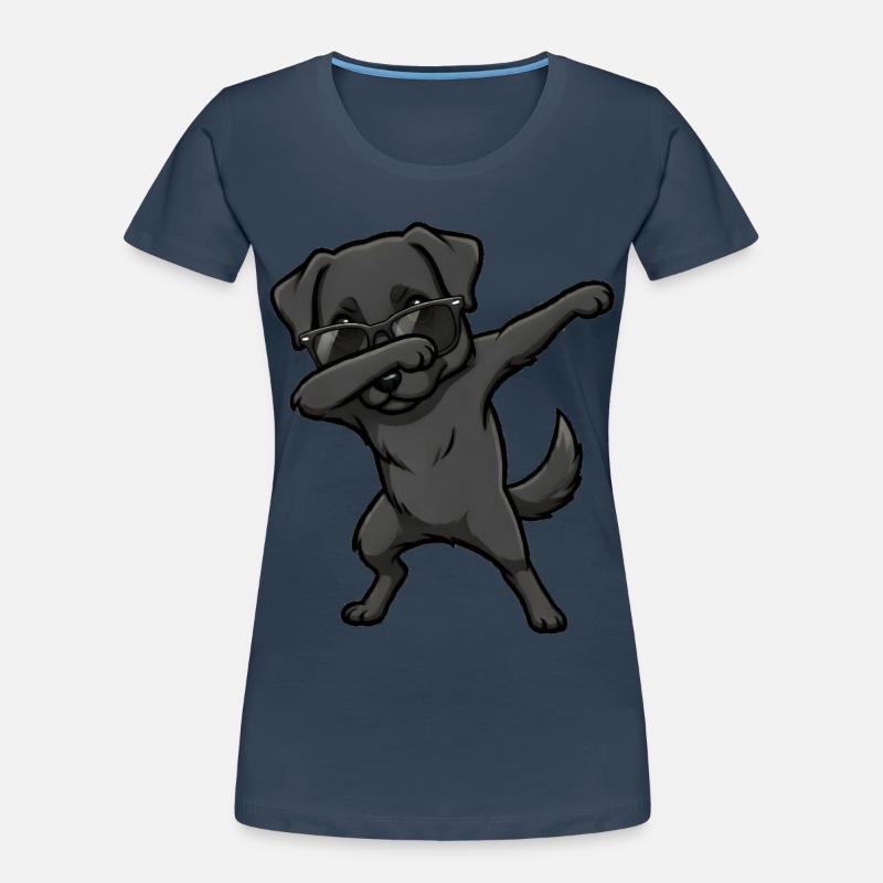 Dabping du Labrador Retriever T-shirt bio Premium Femme