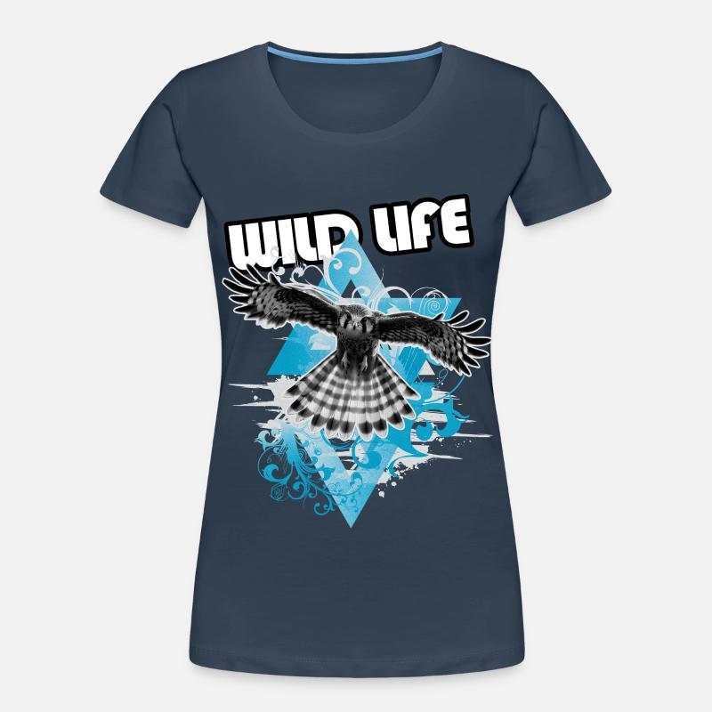 Free Eagle und Chart Frauen Premium Bio T-Shirt