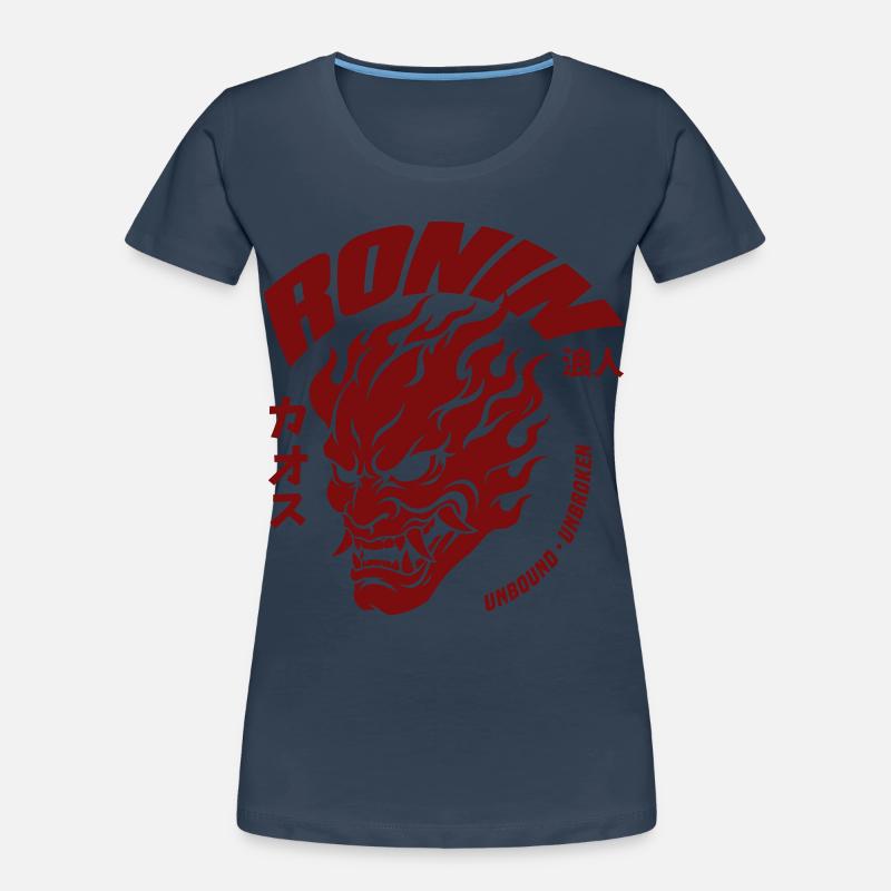 Ronin Oni Biker Women's Premium Organic T-Shirt