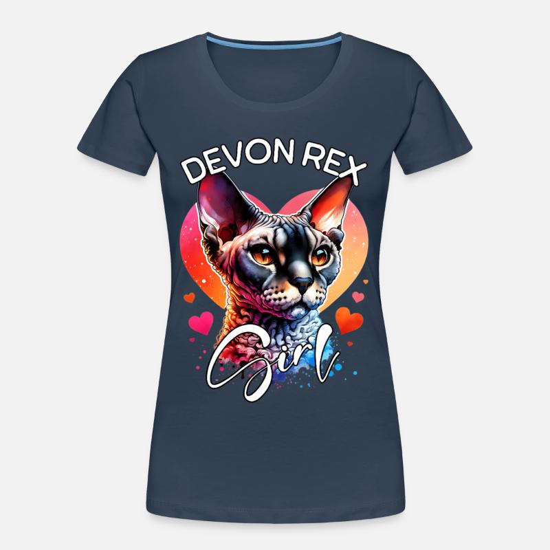 Devon Rex Girl Devon Rex Women's Premium Organic T-Shirt