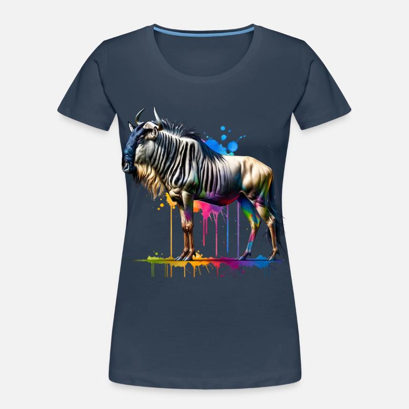 Gnu Geschenk Frauen Premium Bio T-Shirt