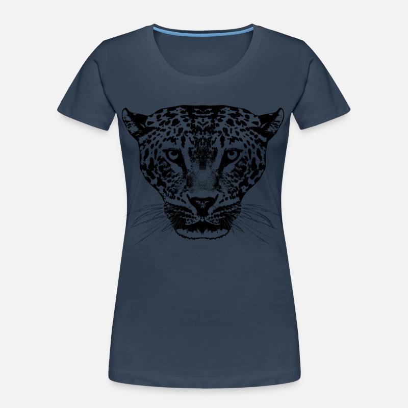 Leopard / Head Women's Premium Organic T-Shirt