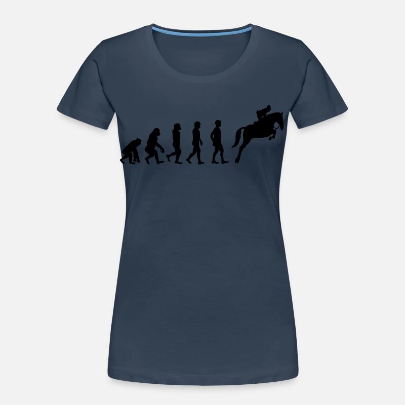 Reiter Evolution Frauen Premium Bio T-Shirt