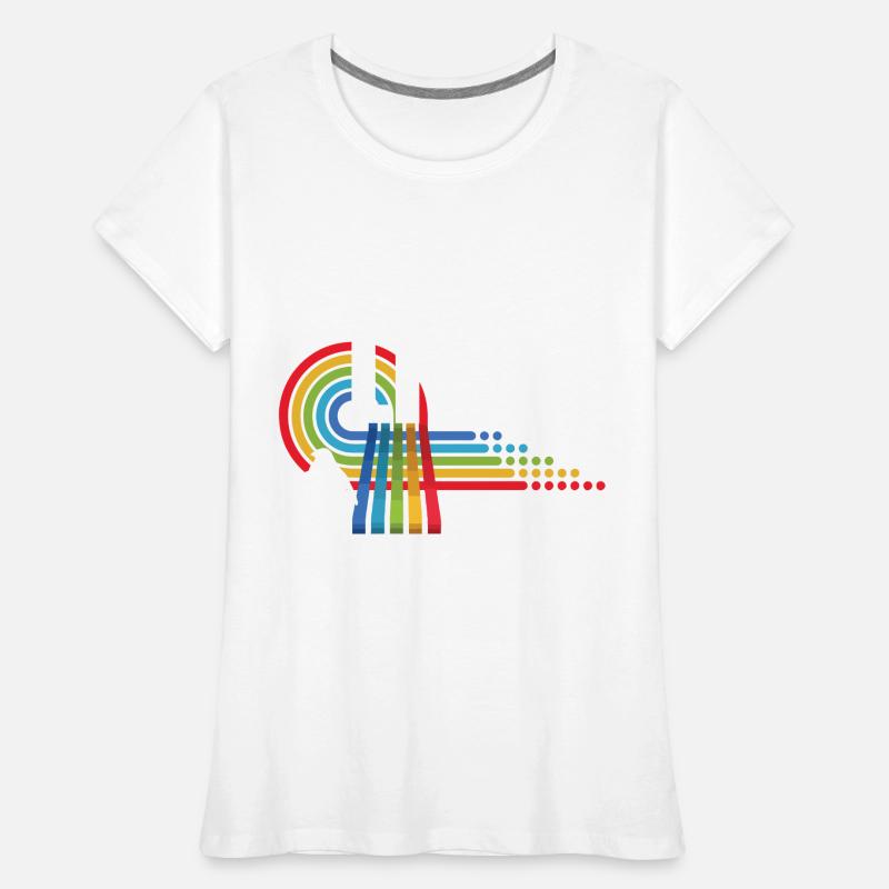 Né pour être Root Penguin Linux Nerd Coding Geek T-shirt bio Premium Femme