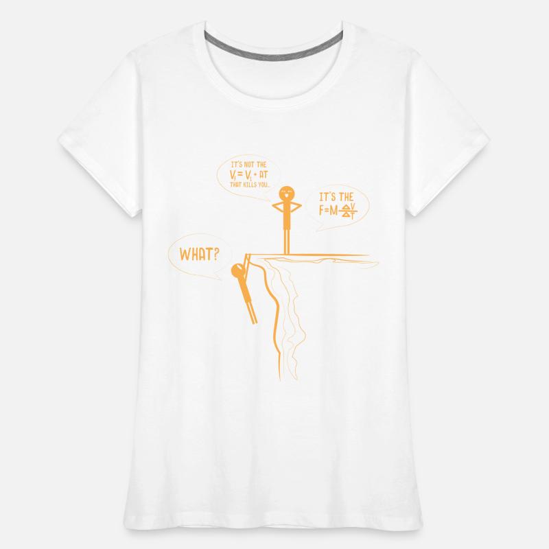 Physics Formula Scientist Women's Premium Organic T-Shirt