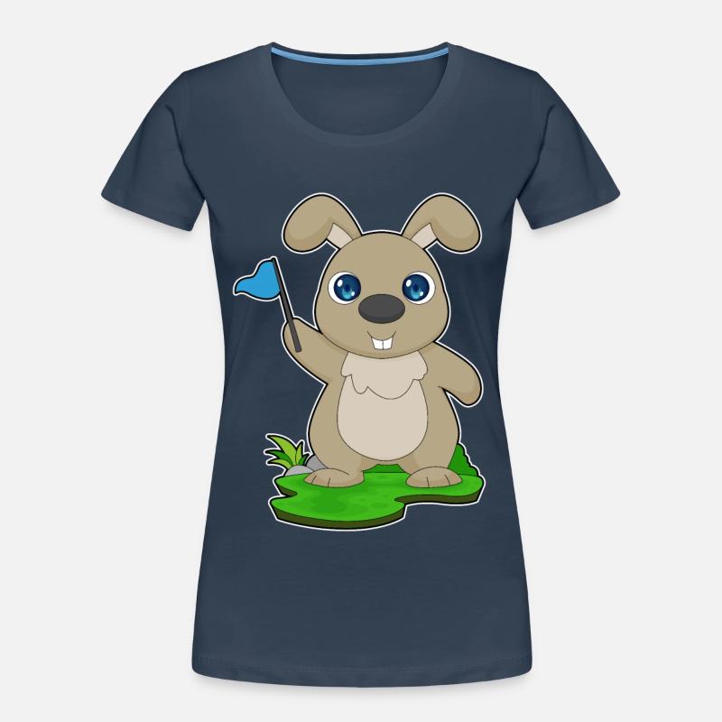 Rabbit Flag Women's Premium Organic T-Shirt