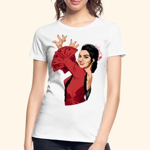 LOLA Flamenca - Camiseta orgánica premium mujer