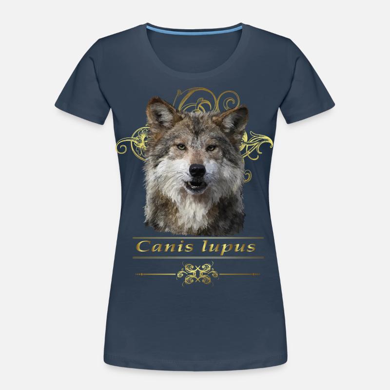 Wolf Women's Premium Organic T-Shirt