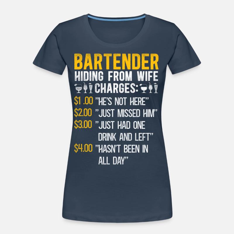 Bartender Mixologist Bartender Women's Premium Organic T-Shirt