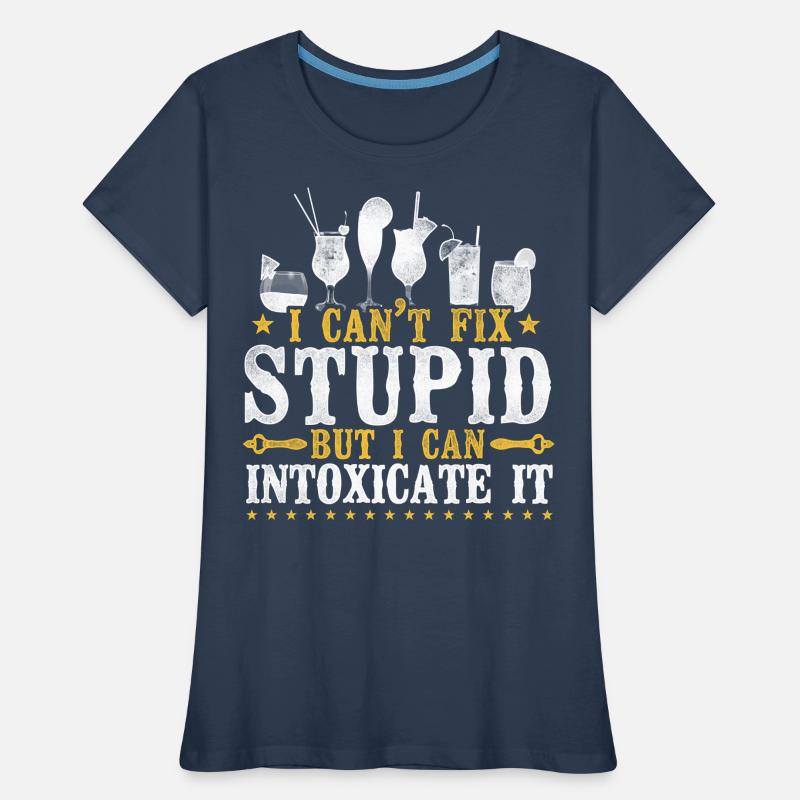 Bartender Mixologist I Can't Fix Women's Premium Organic T-Shirt