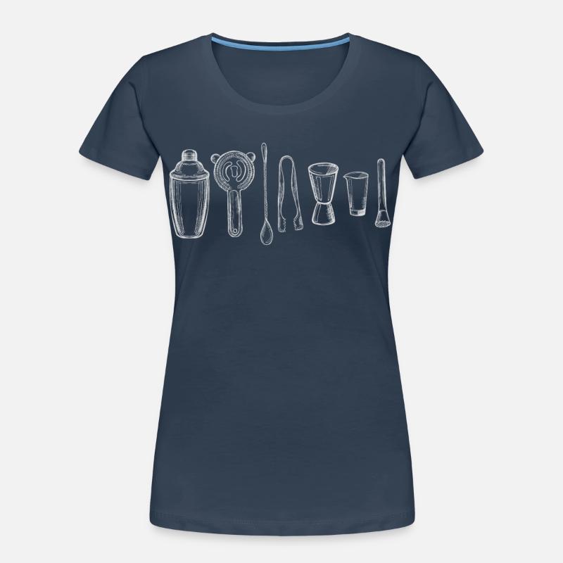 Bartender Mixologist Bartending Women's Premium Organic T-Shirt