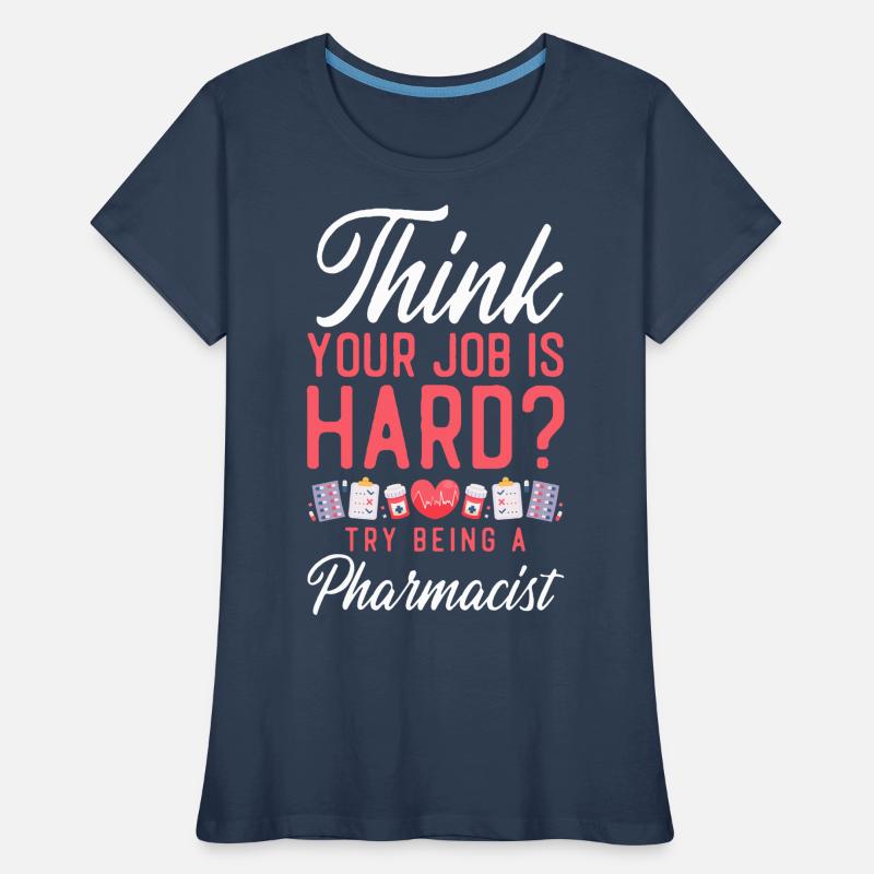 Pharmacy Tech Technician Frauen Premium Bio T-Shirt