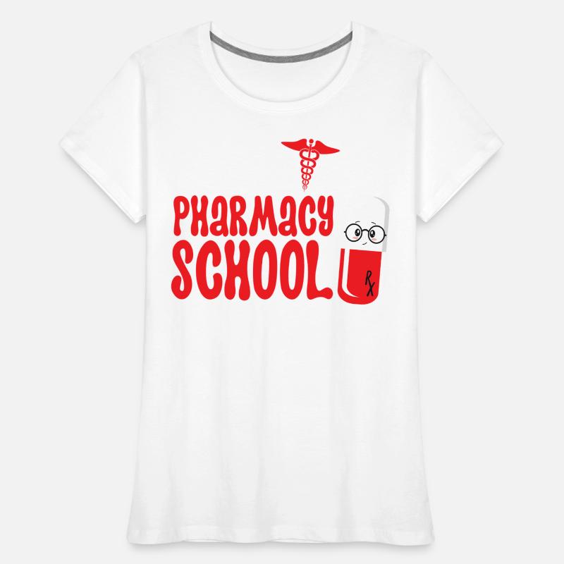 Pharmacy Tech Technician Frauen Premium Bio T-Shirt