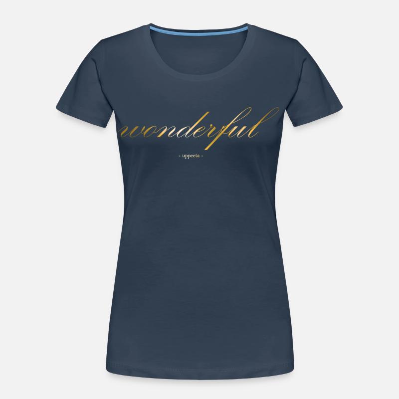 Wunderbar Frauen Premium Bio T-Shirt