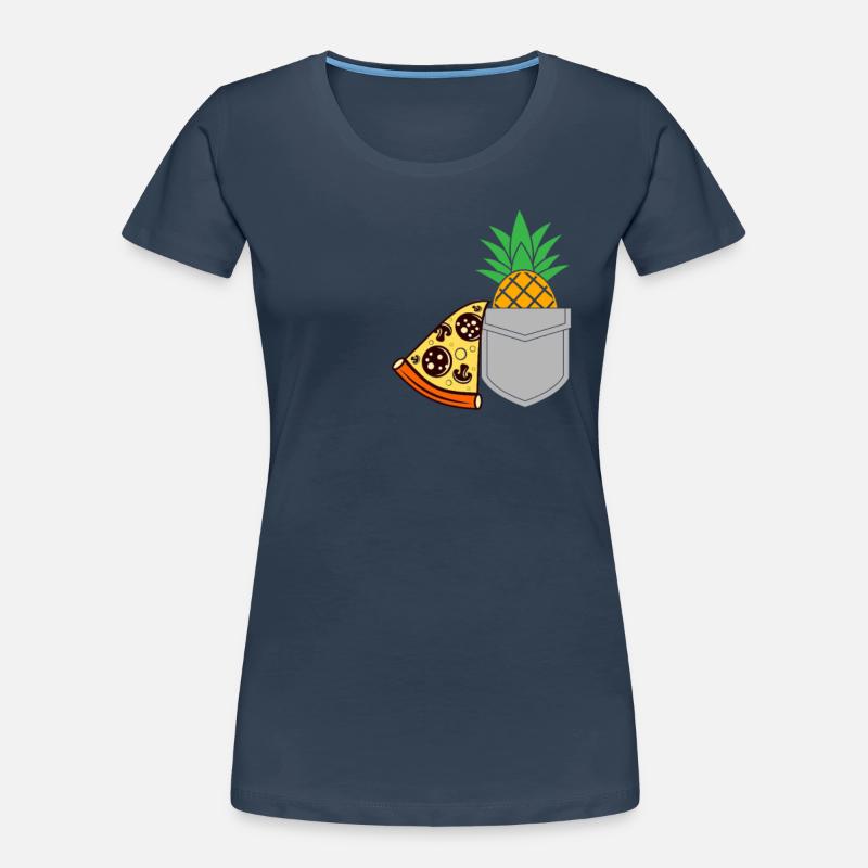 Pizza Pineapple Women's Premium Organic T-Shirt