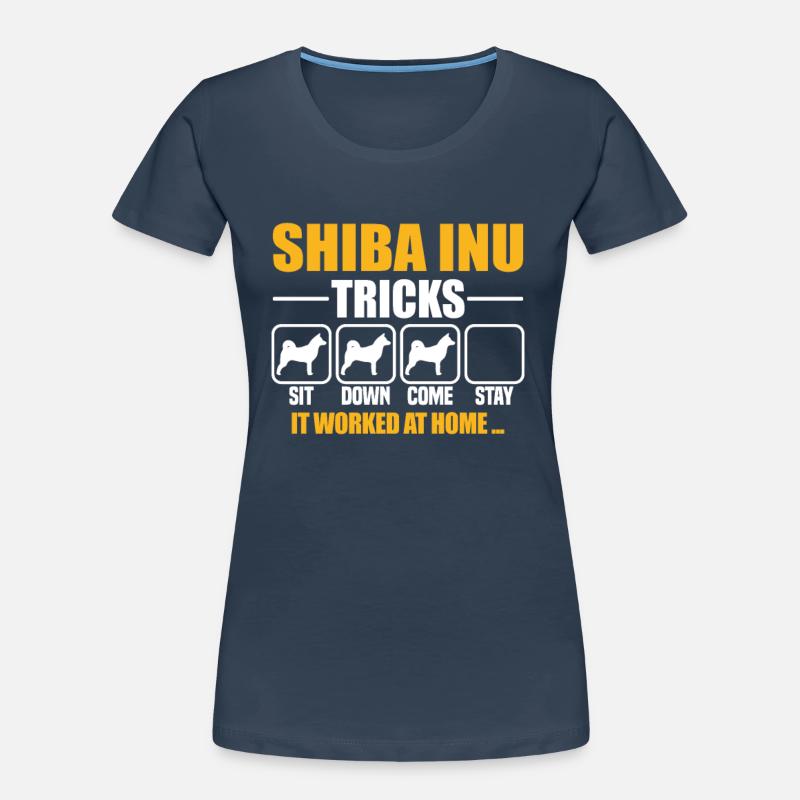 Astuces Shiba Inu T-shirt bio Premium Femme