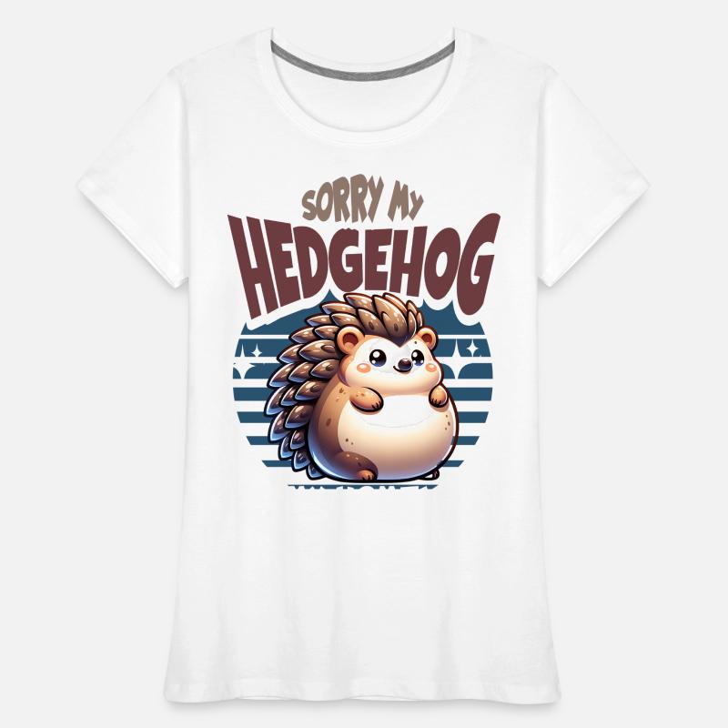 École de devoirs de hérisson T-shirt bio Premium Femme